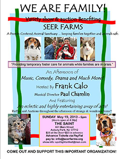 We Are Family Variety Show/Auction