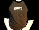 Saint 3/4 Sleeve Baseball Cotton T-Shirt